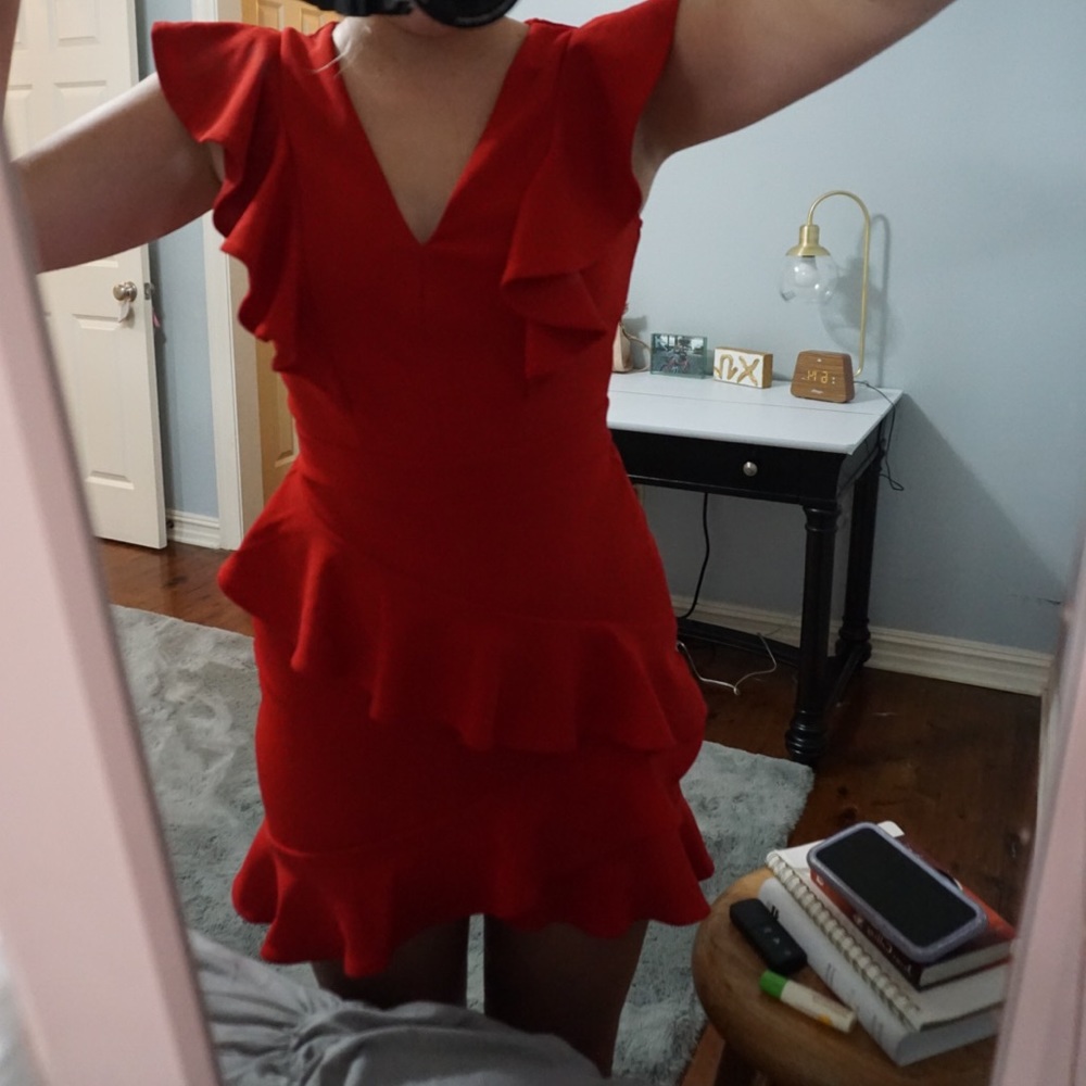 Red Cocktail Dress